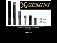 Tablet Screenshot of gemini.bs.it