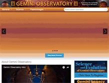 Tablet Screenshot of gsmirror.gemini.edu